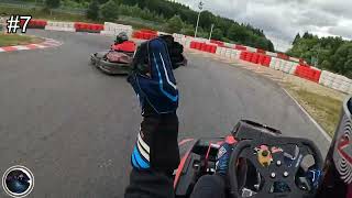 Kart Crash compilation 2022  onboard camera [upl. by Evvie]