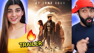 Kalki 2898 AD Trailer Reaction  Hindi  Prabhas  Amitabh Bachchan  Kamal  Deepika  Nag Ashwin [upl. by Uyr]