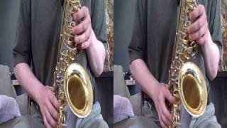 Lennie Niehaus Jazz Duet No 2 Alto Saxophone [upl. by Aisyle972]