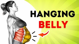 The Best Exercises for Hanging Belly Fat ➜ 30Min STANDING Workout  Burn Belly Fat amp Lose Weight 🔥 [upl. by Helbon]