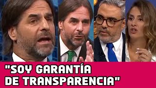 💥 ¡A LACALLE le preguntaron por los ESCÁNDALOS de su GOBIERNO y mirá lo que dijo [upl. by Leafar]