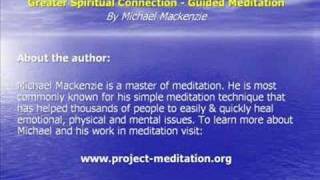 Guided Meditation  Greater Spiritual Connection [upl. by Vic]