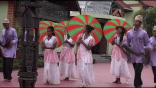 Madagascar  Malagasy Traditional Song and Dancers in Ambositra [upl. by Nuajed]