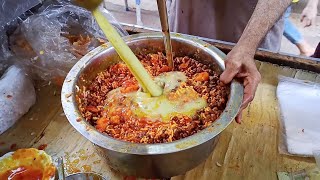 Popular Chana Masala Chaat  Crowd Going Crazy for Hanif Chaat  Since 1992  PAKISTAN Street Food [upl. by Leva]