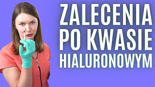 Zalecenia po POWIĘKSZANIU ust kwasem hialuronowym  LEKARZ wyjaśnia ZAKAZY i NAKAZY  co robić [upl. by Adnoma]