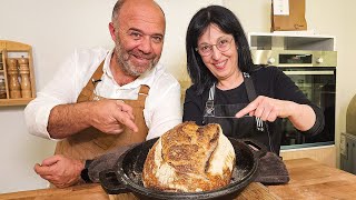 PAN DE MASA MADRE FÁCIL GlutenMorgenTv [upl. by Eellac]