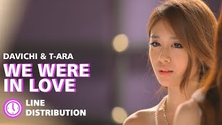 Davichi TARA 다비치 티아라  We Were In Love 우리 사랑했잖아 Line Distribution [upl. by Nywrad]