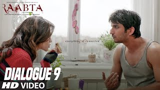 Raabta Dialogue Promo 4  Sushant Singh Rajput  Kriti Sanon [upl. by Arrahs]