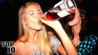 Top 10 Best Drinking Games At Parties [upl. by Naehgem911]