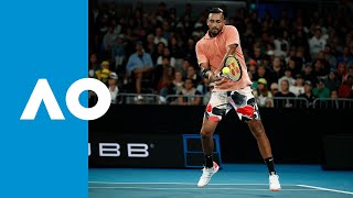 Nick Kyrgios vs Lorenzo Sonego  Match Highlights 1R  Australian Open 2020 [upl. by Salb233]