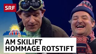 Am Skilift Hommage an das Cabaret Rotstift  25 Jahre Arosa Humorfestival  Comedy  SRF [upl. by Patti]