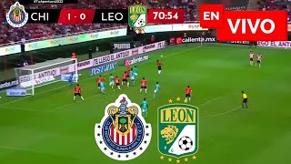 🔴 CHIVAS VS LEON EN VIVO Y EN DIRECTO  LIGA MX APERTURA 2024 [upl. by Gherlein]