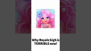 Why Royale High is TERRIBLE NOW fyp shorts dresstoimpress royalehigh robloxdrama roblox [upl. by Odranreb811]