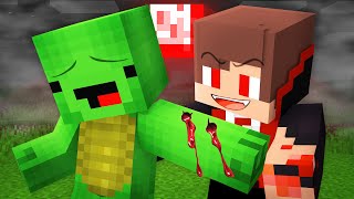 JJ Became a VAMPIRE and Bite Mikey  Maizen Minecraft Animation [upl. by Araek207]