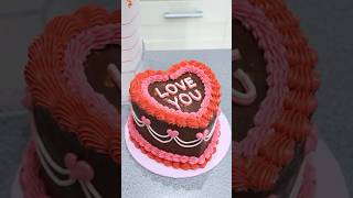 Chocolate Biscuit Cake with our new Heart Frost Form ❤️ wwwfrostformcom cake [upl. by Luamaj]