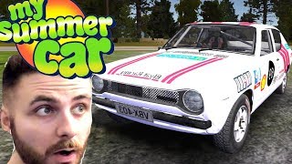 IRAPHAHELL FACE ACCIDENT URAT CU POLITIA  MY SUMMER CAR [upl. by Esirahs]