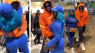 Stonebwoy welcomes Jamaican musician Spice for their jiggle and whine video shoot in Ghana [upl. by Jehu]