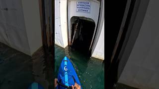 Exploring Massive Abandoned Ferry  Aeolos Kenteris Abandoned scary cool shorts [upl. by Narej]