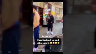 74 Hoova catch Menlo Crip slipping BeatBad 🤦🏽‍♂️ [upl. by Ehr663]