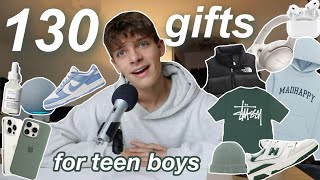 100 CHRISTMAS GIFT IDEAS for teen boys 2023 teen gift guide [upl. by Amelus]