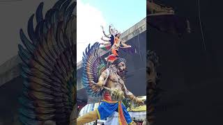 खेतवाडीची आई ४० फुट✨khetwadi youtubeshorts devi aagman2024 trending matarani durgapuja durga [upl. by Shanleigh883]