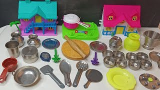 Play with Amazing mini kitchen set MINI CLAY Dolliyon [upl. by Yesllek]