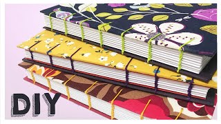 📚 Cómo Hacer una ENCUADERNACIÓN Artesanal COPTA 👉 Libreta DIY PASO A PASO 👈 [upl. by Acilgna]