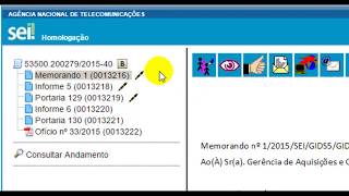 SEI  Vídeo Tutorial Assinar Documentos Gerados [upl. by Burk]