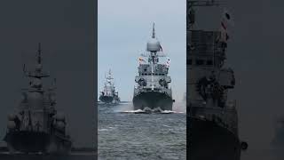 Ships traffic in the Baltic Sea Warships fishing merchant vessels shorts warships ships navy [upl. by Magen]