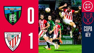 Resumen Copa del Rey  Sestao River 01 Athletic Club  Segunda eliminatoria [upl. by Dever]