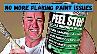 Stop Flaking Peeling Paint Now with Zinsser Peel Stop [upl. by Pattin]