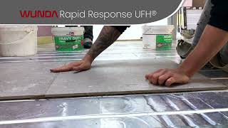 WUNDA® Rapid Response Overfloor®  Retrofit Underfloor Heating [upl. by Chrisse919]