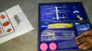 Inside the BIOLOGICAL PRACTICAL BOX or DISSECTION BOX  एक विच्छेदन बॉक्स के अंदर क्या है [upl. by Warp]