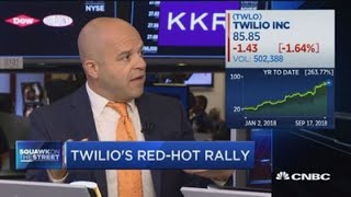 Twilio CEO Our platform is a unique business model [upl. by Altheta]