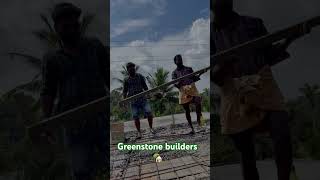 Greenstone stone builders🏡8129232677 Erayamcodu site concrete greenstonebuilders keralahomedesign [upl. by Fania]