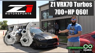 700 HP Z1 VRX70 Turbos Q60 RACEBOX Dyno Tune amp Discussion [upl. by Drarehs82]