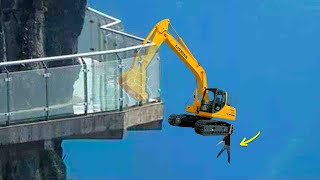 Incredible Excavator Driver Skills Caught On Camera [upl. by Bergmann]