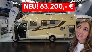 Ahorn Alaska TD Plus 2024 Luxus Liner Winter Wohnmobil für 63200 € Mit GKF winterfest Werbung [upl. by Anelleh]