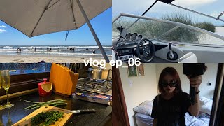 vlog ep 6  um final de semana comigo na praia [upl. by Hnirt]