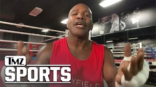 Evander Holyfield on Mike Tyson Fight Looks Like Its Gonna Happen [upl. by Oballa493]