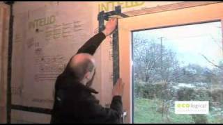 Window Sealing with pro clima TESCON PROFIL [upl. by Mallory]