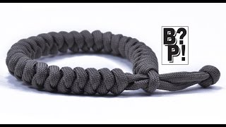 Make the quotSnake Knotquot Paracord Bracelet w Mad Max Style Closure  BoredParacordcom [upl. by Asare382]