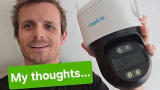 Quick review of the Reolink TrackMix WiFi security camera [upl. by Laughry]