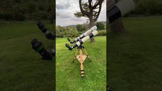 Rowan Astronomy AZ75 ‘spin test’ [upl. by Ayikur435]