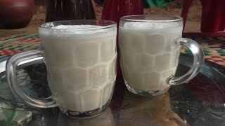 nannari sarbath recipe in tamil  How to Make nannari syrup  nannari milk sarbath  Amma Samayal [upl. by Elfont]