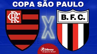 FLAMENGO X BOTAFOGOSP AO VIVO  COPINHA 2024  OITAVAS DE FINAL  NARRAÇÃO [upl. by Amsirhc]