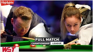 Shaun Murphy vs Reanne Evans Full Match Highlights  Championship League Snooker 2024 [upl. by Purdum]