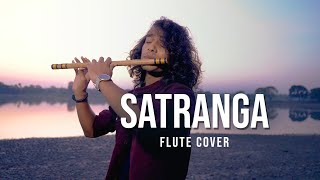 ANIMAL SATRANGA Flute Cover by Divyansh Shrivastava  Ranbir KapoorRashmika Arijit Singh [upl. by Ayerim645]