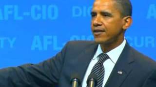 UNCUT Obamas Speech At AFLCIO Convention In Pittsburgh [upl. by Gladdy155]