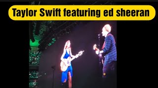 London Konzert Taylor Swift featuring ed sheeran thinking out loud  TaylorSwift edsheeran [upl. by Karp]